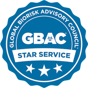 GBAC Star Service award logo